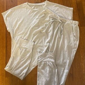 Light Gray Loungewear Set